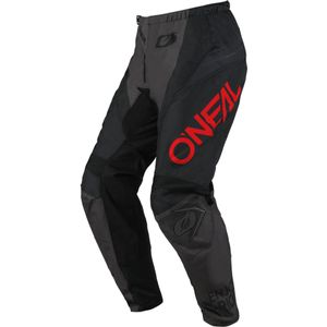 Crossbroek O'Neal Element Racewear Zwart-Grijs-Rood