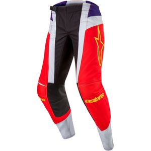 Crossbroek Alpinestars Techstar Ocuri Oranje-Paars-Zwart