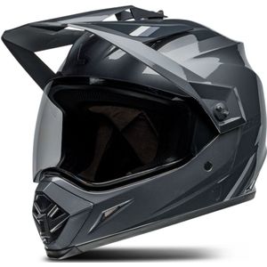 Adventure Helm Bell Ps Mx-9 Adv Mips Chrome-Zilver