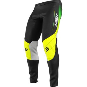 Shot - Contact Apex - Off-road Broek - Zwart - Dobby - Spandex