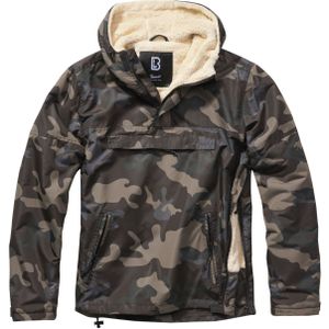 Jas Brandit Windbreaker Sherpa Dark Camo