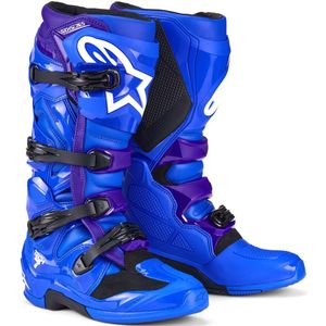 Crosslaarzen Alpinestars Tech 7 Blauw