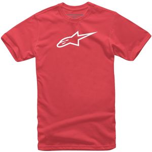 T-shirt Alpinestars Ageless Classic Rood-Wit