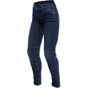 Motorjeans Dames Dainese Brushed Skinny Blauw