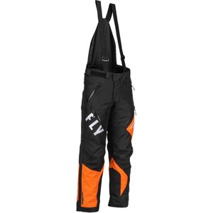 Sneeuwbroek FLY Racing SNX PRO SB Oranje-Grijs-Zwart