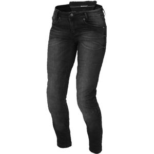 Motorjeans Dames Macna Jenny Pro Zwart