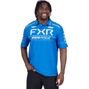 Poloshirt - Blauw - Polyester/Spandex - Sunshield 50+ UPF