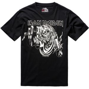 T-Shirt Brandit Iron Maiden T Eddy Glow Zwart