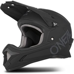 MTB Downhill Helm O'Neal Sonus Jeugd Zwart-Wit