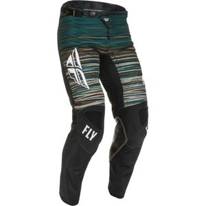 Crossbroek FLY Racing Kinetic Wave Zwart-Rum