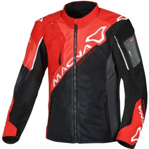 Motorjas Macna Sigil Enduro Zwart-Rood-Grijs