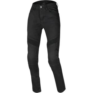 Motorjeans Dames Macna Countera Zwart