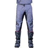 Motorbroek - Zwart - Ripstop en X Flow Mesh - Voorgevormde Pasvorm