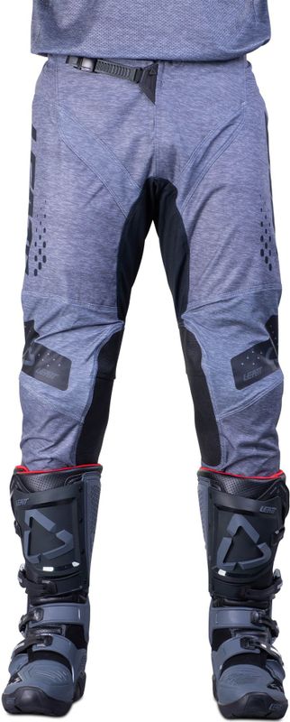 Motorbroek - Zwart - Ripstop en X Flow Mesh - Voorgevormde Pasvorm