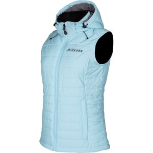 Bodywarmer Klim Arise Mid Layer Dames Crystal Blauw-Castlerock