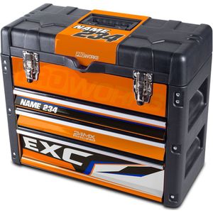 Stickerset 24MX X3 Toolbox Oranje