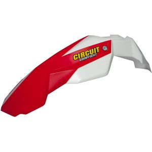 Voorspatbord Circuit Stealth Rood-Wit