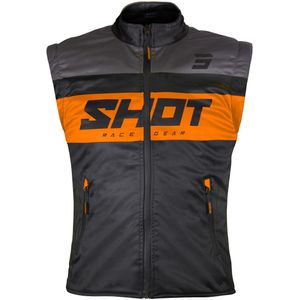 Shot - Bodywarmer Lite Vest - Mouwloos Jack - Licht Winddicht en Waterafstotend