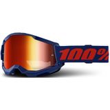 Crossbril 100% Strata 2 Marineblauw-Rood