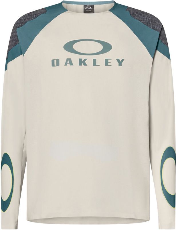 Oakley - Seeker Edge L/S Jersey - Fietsshirt - Beige - Materiaal