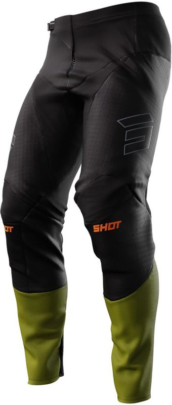 Shot - Contact Patrol - Off-road Broek - Zwart - Ultralichte Polyester 600 Deniers