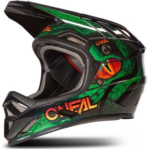 Downhill Helm MTB O'Neal BACKFLIP VIPER V.23 Zwart-Groen