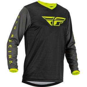 Crosstrui FLY Racing F-16 Zwart/Grijs/Hi-Vis