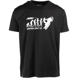 T-shirt 509 20 Years Of Evolution Zwart-goud