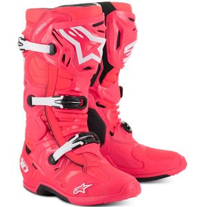 Crosslaarzen Alpinestars Tech 10 Diva Roze-Wit