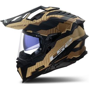 Crosshelm LS2 MX701 Explorer C Adventure Bruin