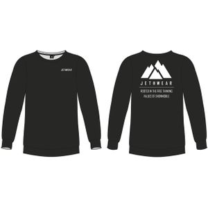 Trui Jethwear Mountain Crew Zwart