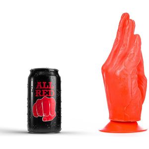 All Red Fisting Dildo 21 x 6 cm - rood