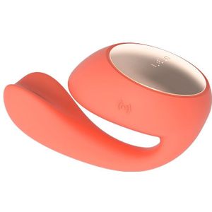 LELO Ida Wave dual stimulation vibrator met wave motion technologie en APP control - koraal