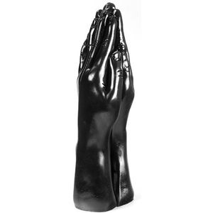 Dark Crystal Fisting Dildo 32 x 9 cm CHRISTIAN - zwart