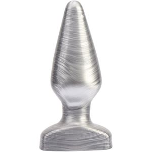 Chisa Novelties - Silver Buttplug - Arthur K - Zilver