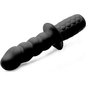 Ass Thumpers - The Handler 10x Silicone Vibrerende en Stotende Anaal Vibrator