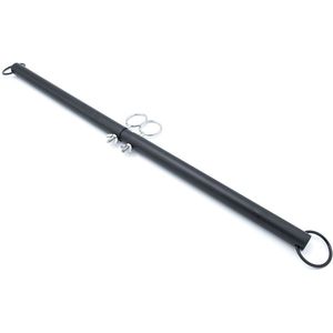 Zwarte verstelbare RVS spreader bar / spreidstang