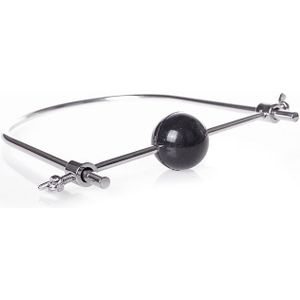 Metalen mond klem met schroeven en rubber bal - 40 mm