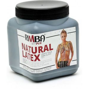 Rimba Vloeibaar latex 450 ml - Zwart