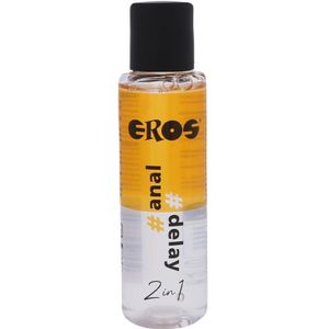 Eros - 2-in-1 #anal #delay Anaal Verdovend Glijmiddel - 100 ml