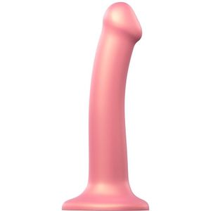 Strap-On-Me Semi-Realistische Mono Density Dildo Metallic roze