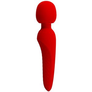 Pretty Love - Meredith - Wand Vibrator - 12 Standen - Waterproof - Rood