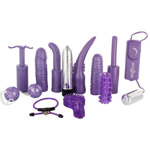 Seven Creations Dirty Dozen Sex Toy Kit paars