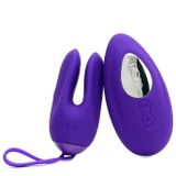 Dorr rabbit vibrerend eitje + opleg vibrator OZZY - paars