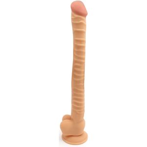 Kiotos Cox MEGA Dildo XXL 40 x 3.7 cm - lichte huidskleur