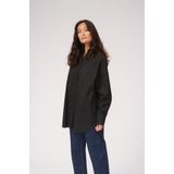 Oversized Shirt - Zwart - Katoen
