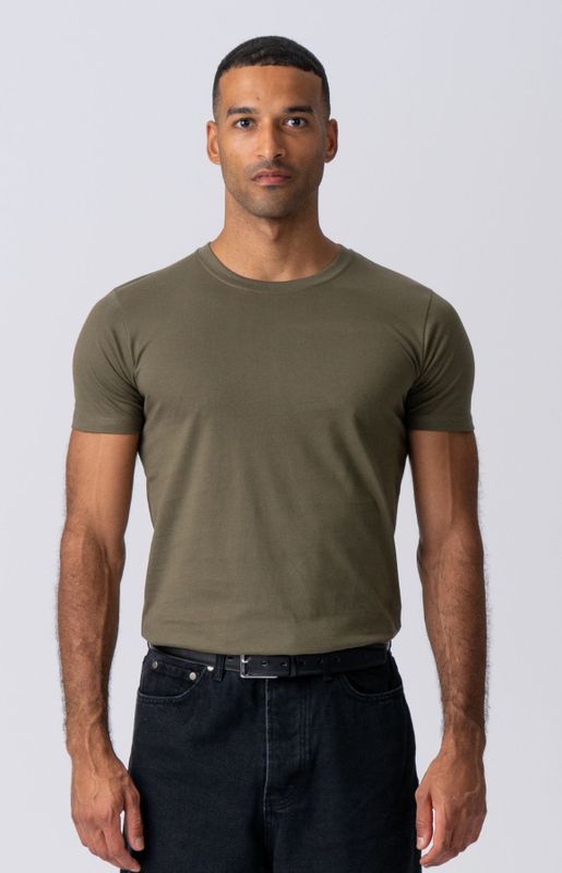 Teeshoppen - Muscle T-shirt - Leger Groen