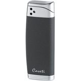 Caseti Piezo aansteker dark grey matte - Chrome