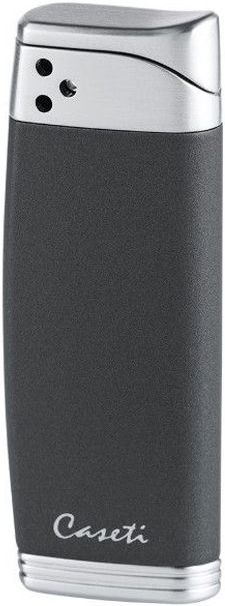 Caseti Piezo aansteker dark grey matte - Chrome