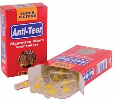 Anti Teer Filters - 120 Stuks - Nicotinevervangers